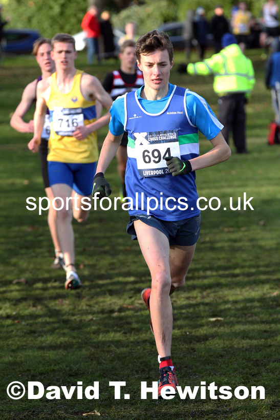 Mens under-17s, European Cross Country Championships Trials, Sefton Park, Liverpool. Photo: David T. Hewitson/Sports for All Pics